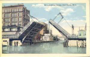 dual-leaf bascule bridge